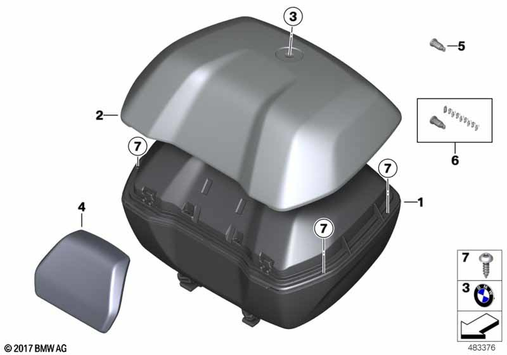 BMW Topbox 39L