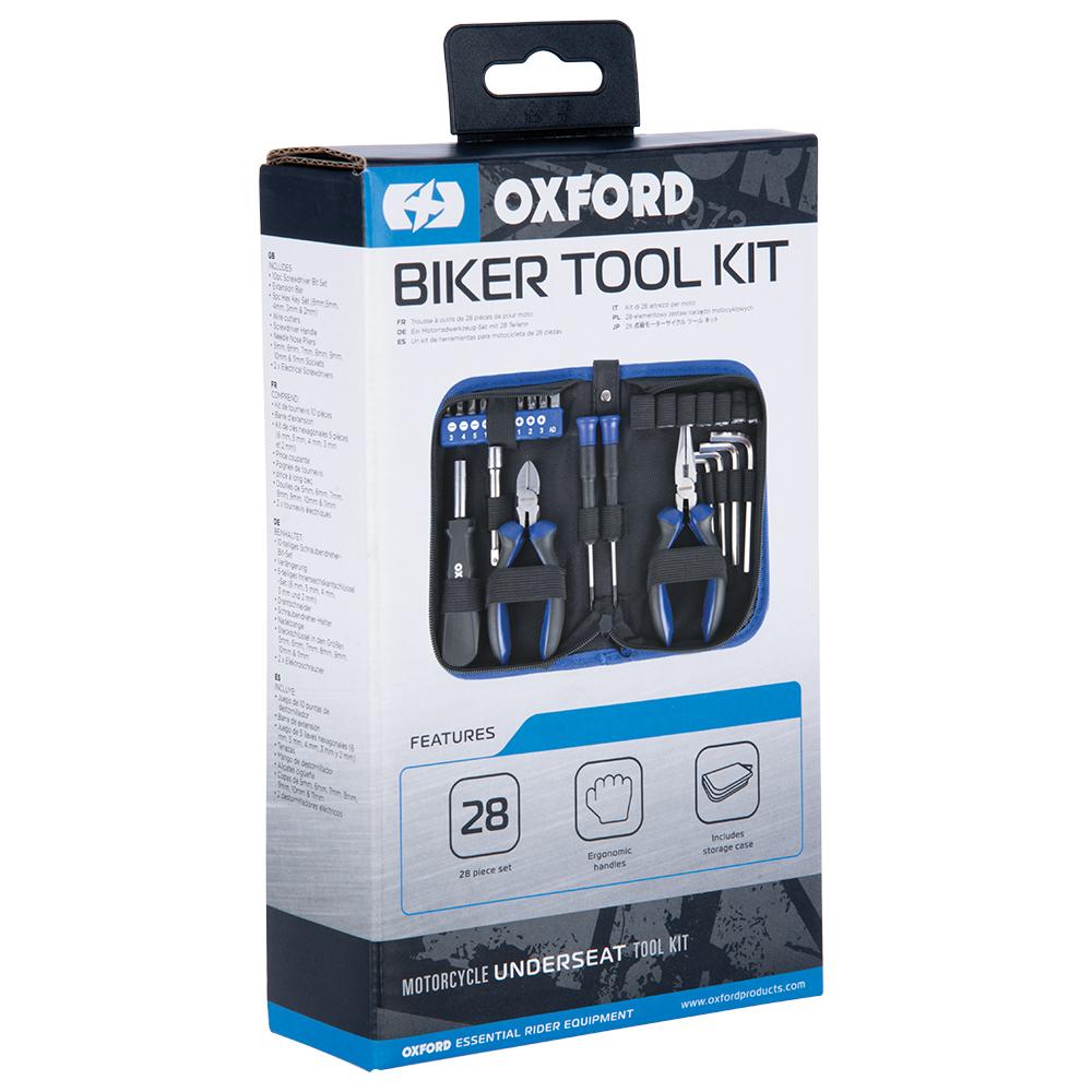 Oxford Biker Toolkit – 28-teiliges Werkzeugset für Motorräder