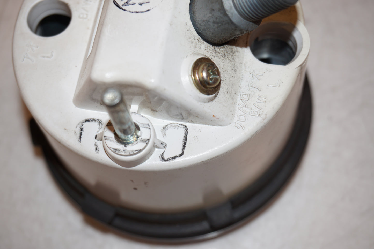 Extrabild3 på Instrumentpanel från en Yamaha TZR 125 -1990 motorcykel.