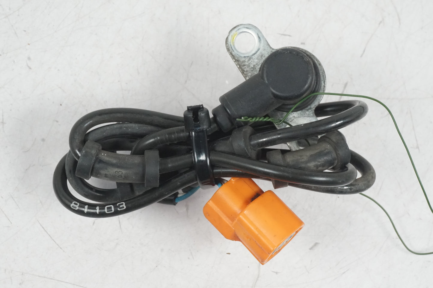 Höger sida på ABS givare från en Honda CBR 1000 RR -2009 motorcykel.