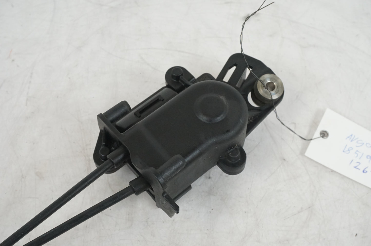 Avgasspjällmotor