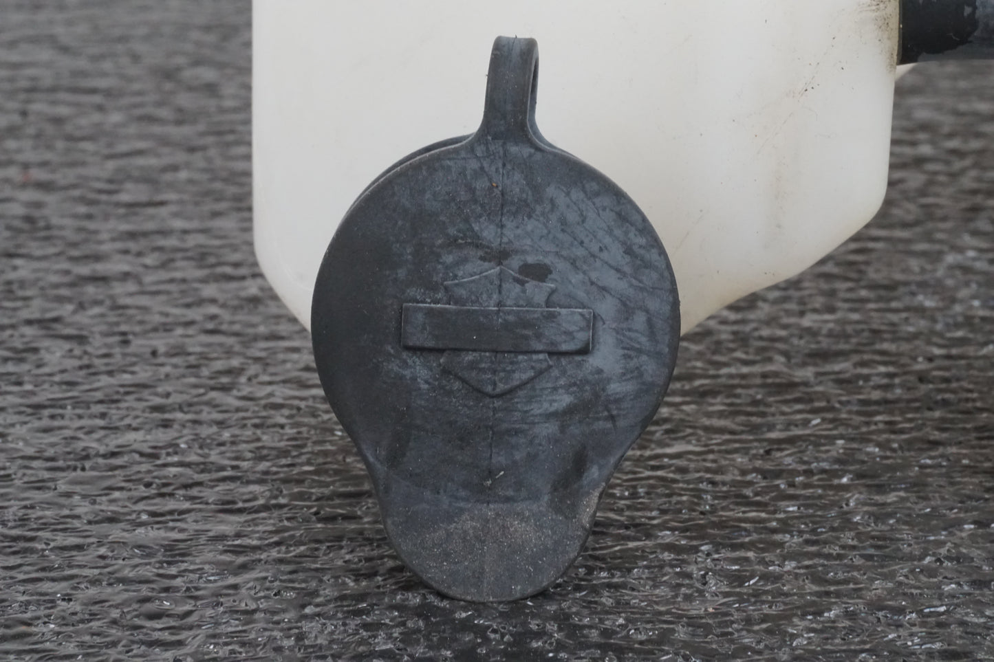 Höger sida pÄ VattenexpansionskÀrl frÄn en Buell 1125 CR -2009 motorcykel.