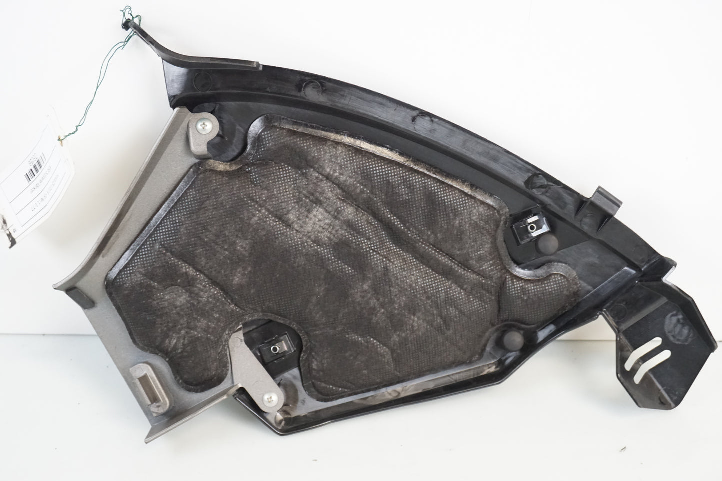 Snett nerifrån på Sidopanel från en Honda CB 1000 R -2009 motorcykel.