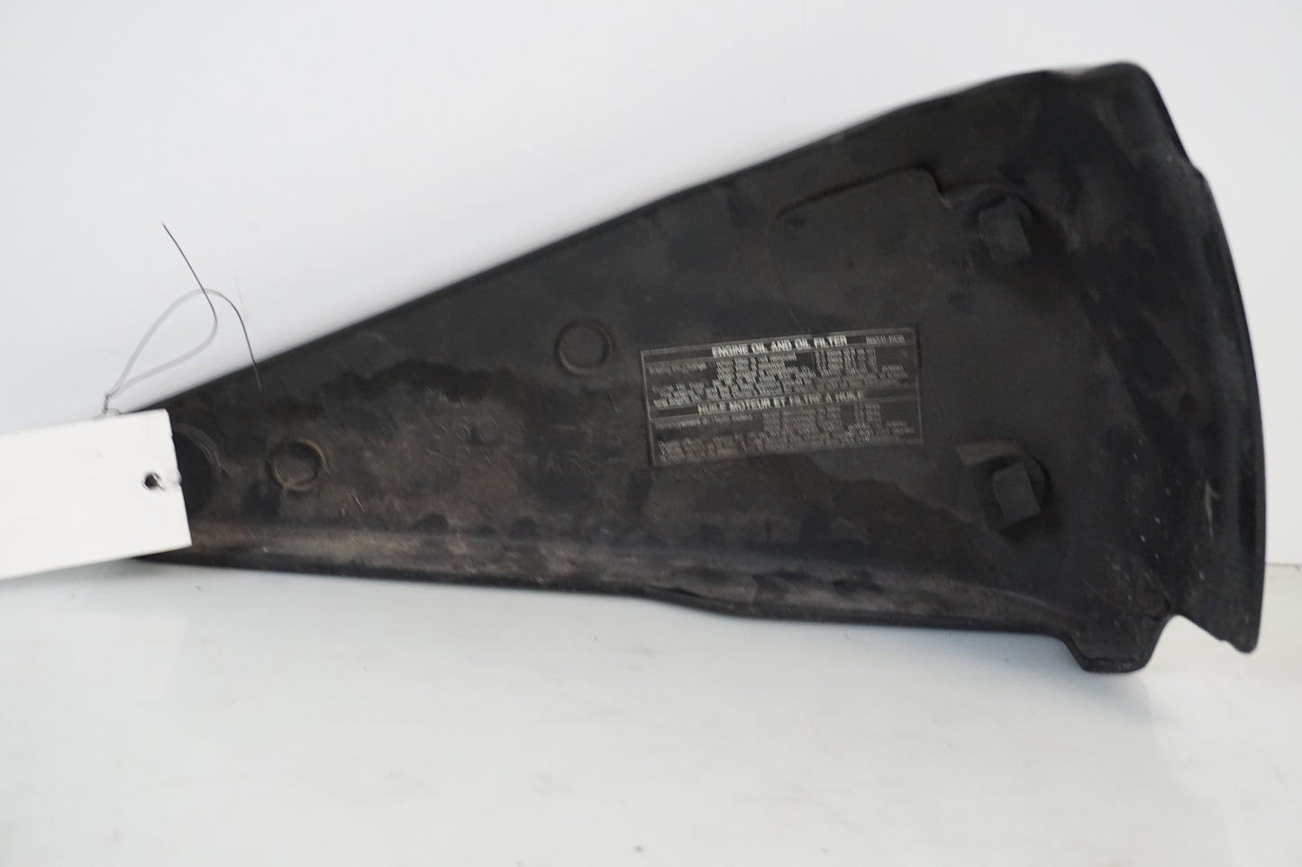 Snett nerifrån på Sidopanel från en Kawasaki VN 800 -1998 motorcykel.