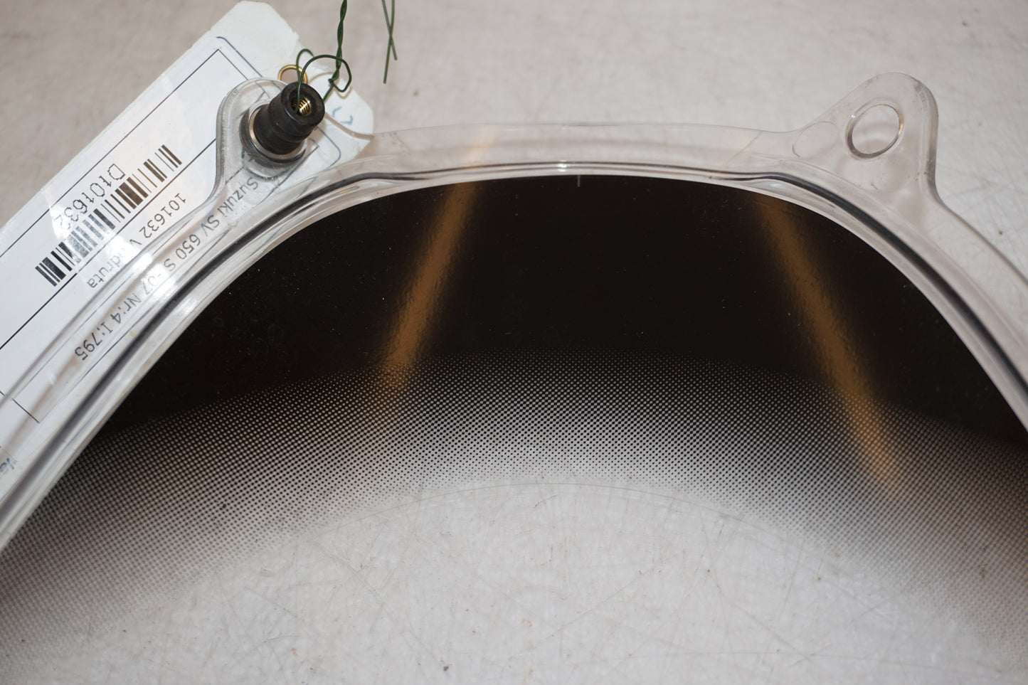 Extrabilder på Vindruta från en Suzuki SV 650 -2007 motorcykel.