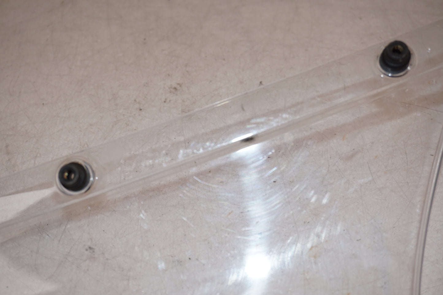 Extrabilder pÄ Vindruta frÄn en Yamaha YZF-R 125 -2009 motorcykel.