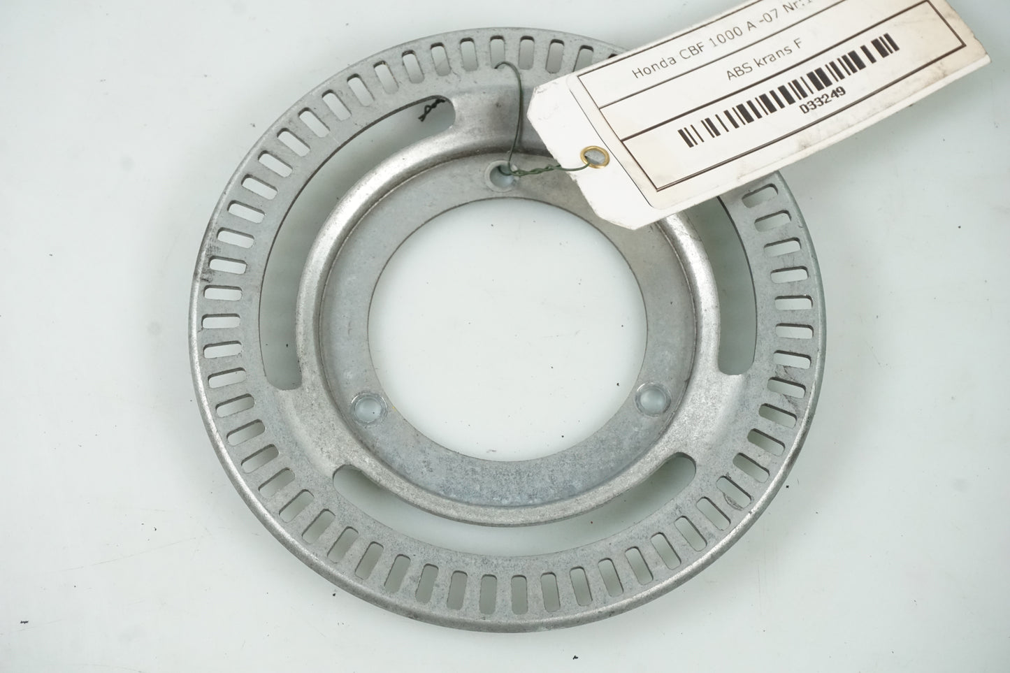 Höger sida på ABS krans från en Honda CBF 1000 -2007 motorcykel.