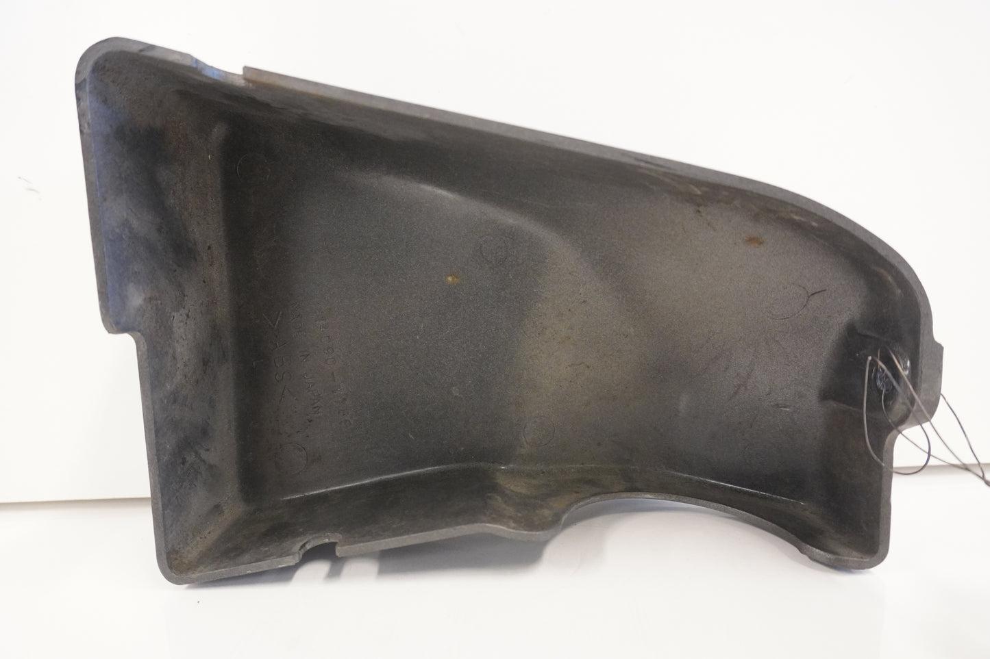 Snett uppifrån på Luftburksdekor från en Kawasaki ZR-X 1200 S -2001 motorcykel.