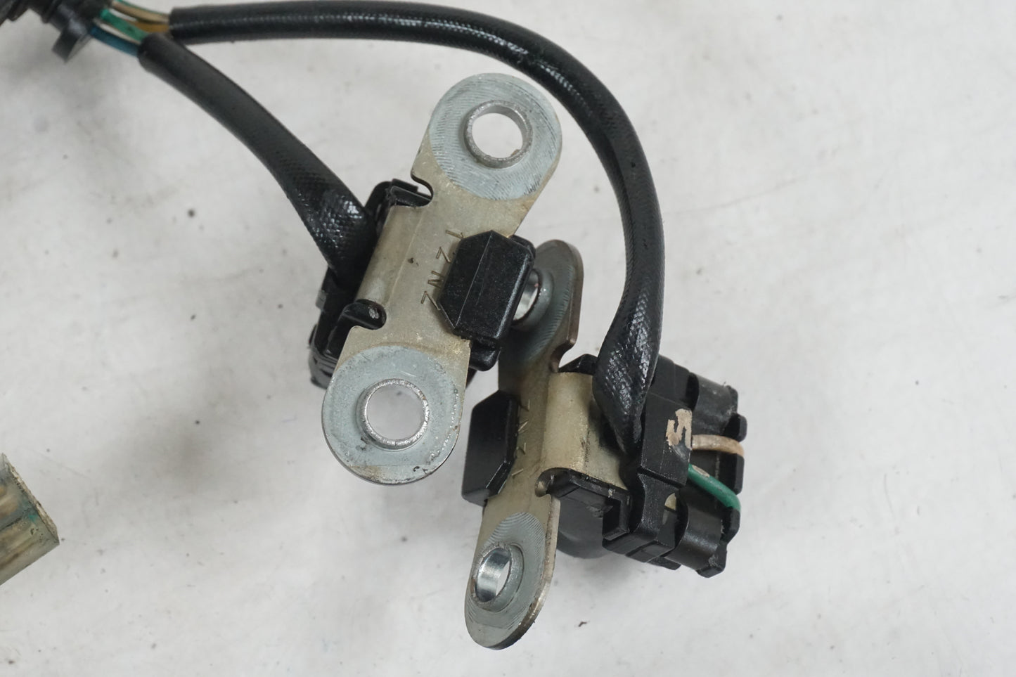 Snett uppifrån på Tändpickup från en Honda XRV 750 -1994 motorcykel.