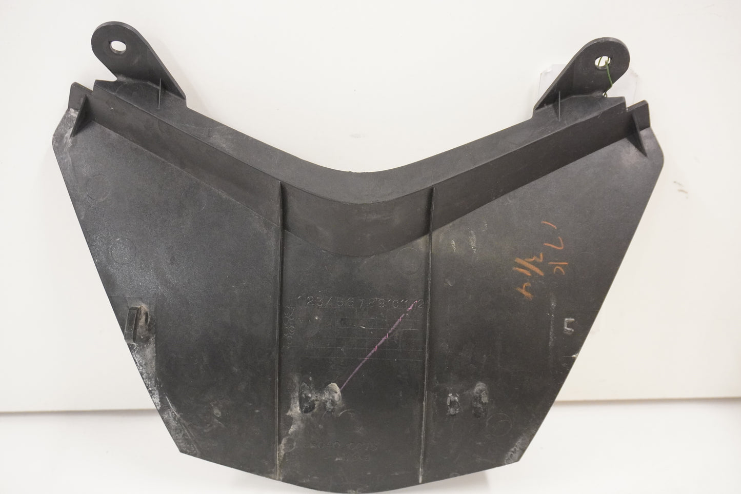 Baksidan på Bakvinge från en Kawasaki ZX-10R -2008 motorcykel.