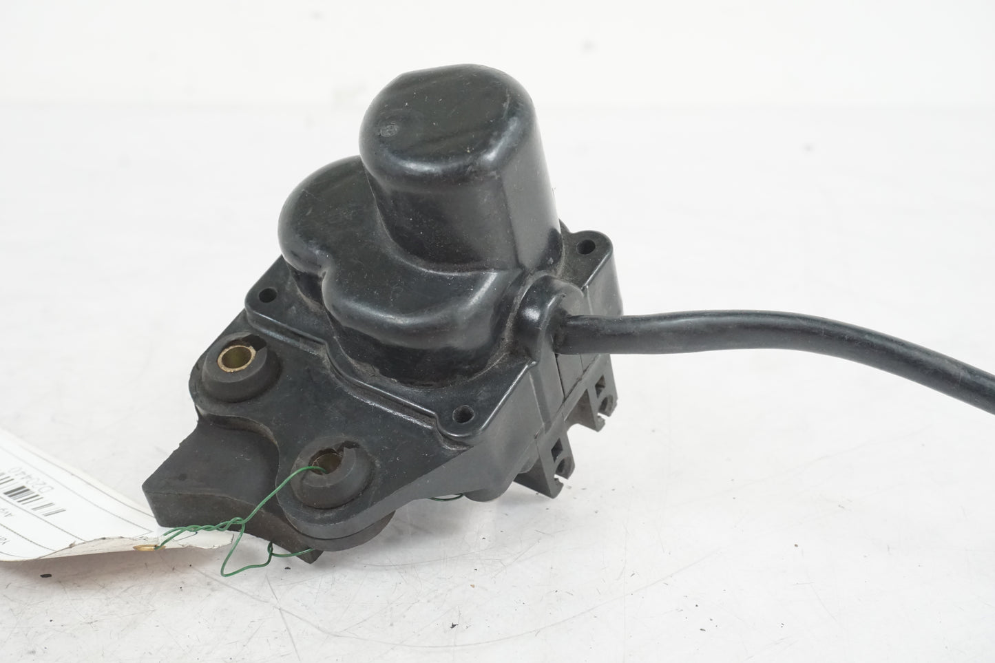 Snett uppifrån på Avgasspjällmotor från en Yamaha YZF 1000 R1 -1998 motorcykel.