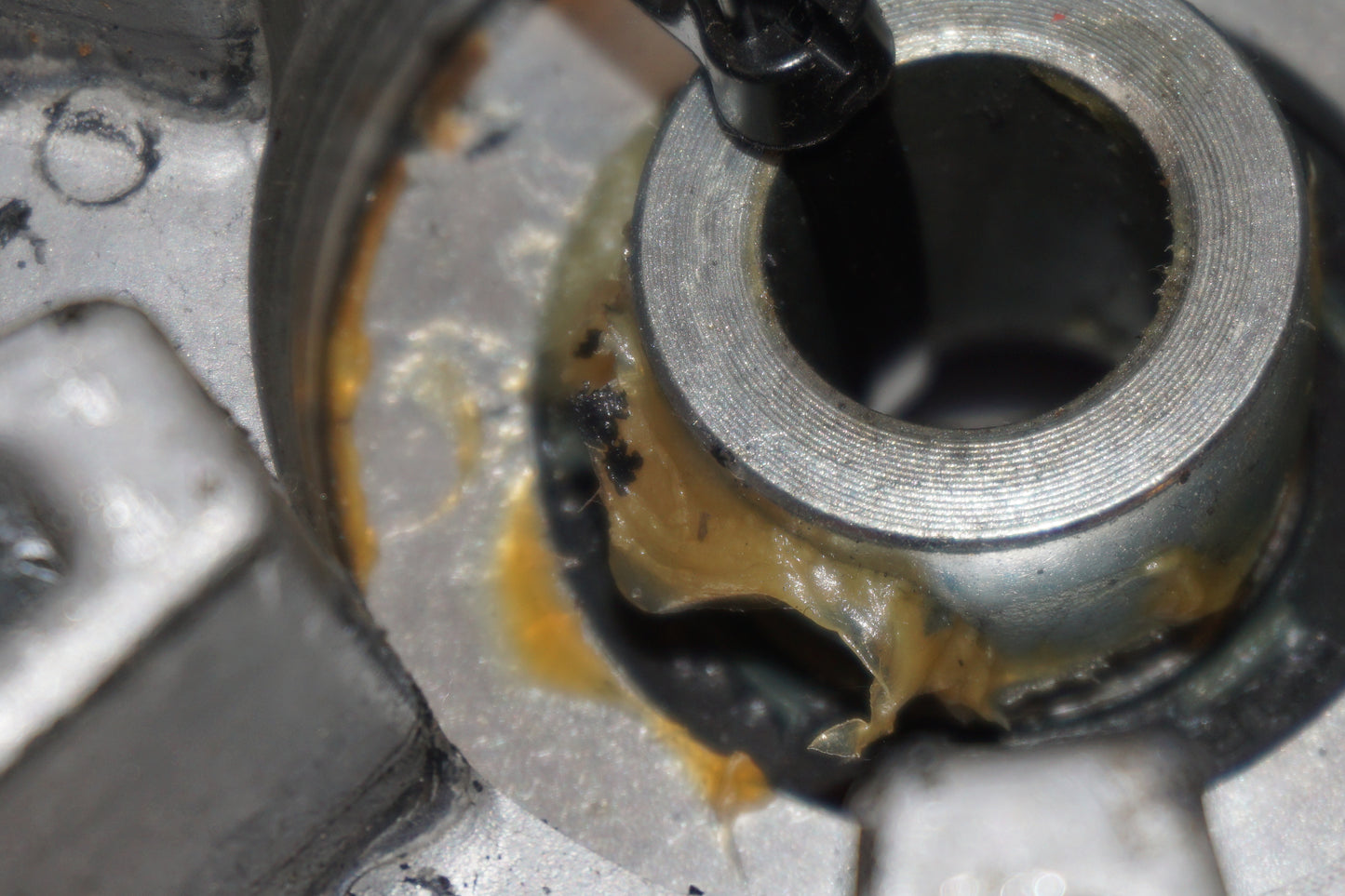 Extrabild3 på Drevfäste från en Hyosung GT 650 -2006 motorcykel.