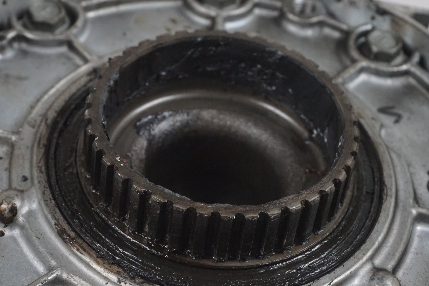 Extrabild6 på Slutväxel från en Kawasaki VN 1500 Mean Streak -2003 motorcykel.