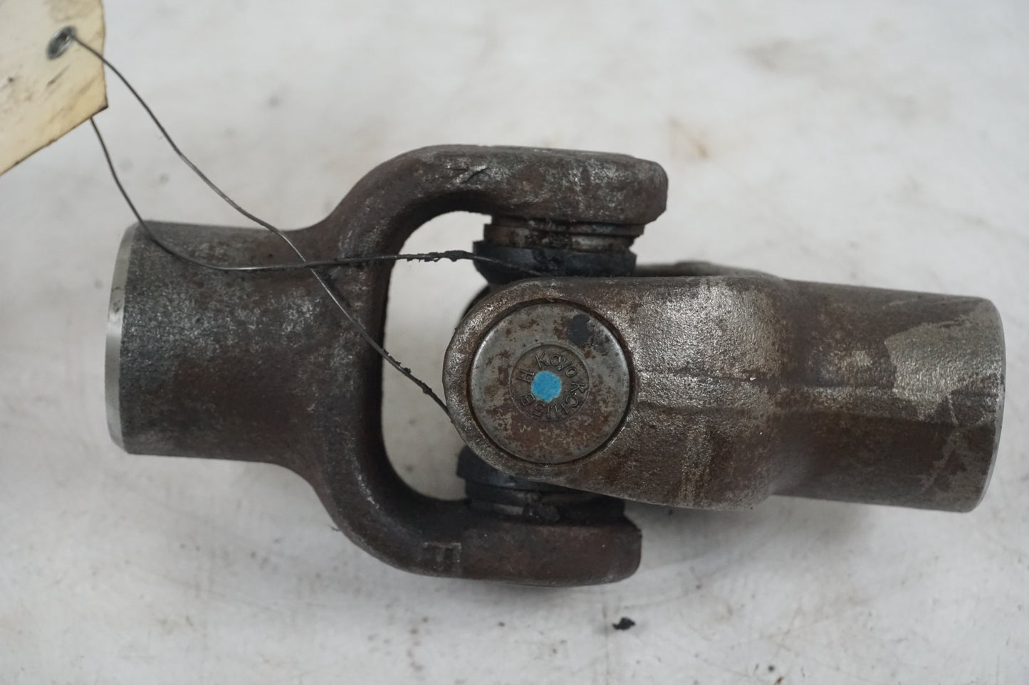 Snett uppifrån på Kardanknut från en Yamaha FJR 1300 -2016 motorcykel.