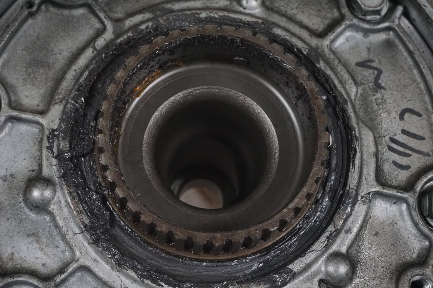 Extrabild5 på Slutväxel från en Kawasaki VN 1500 -1999 motorcykel.