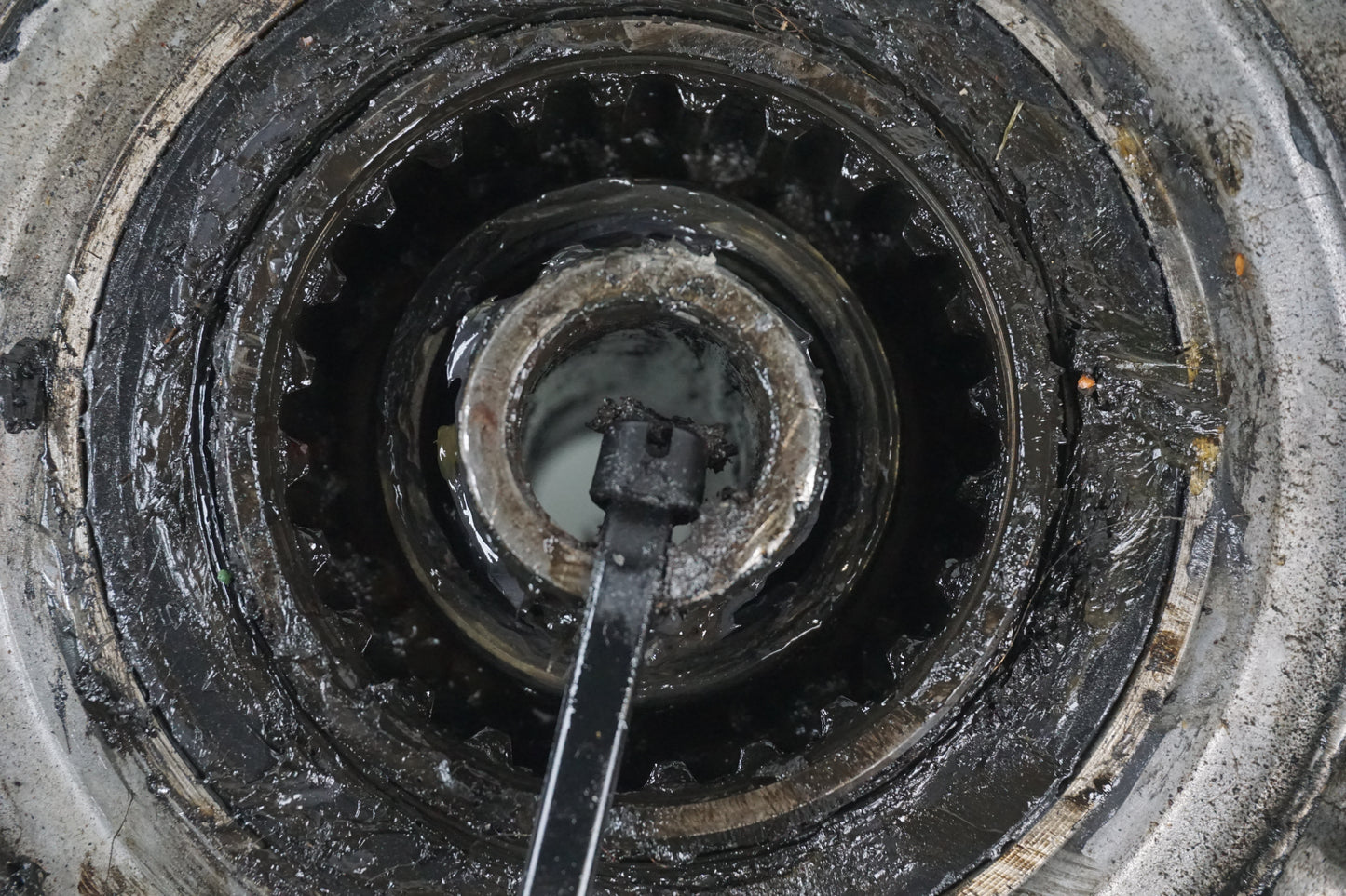 Extrabild3 på Slutväxel från en Honda VF 750 C -1983 motorcykel.