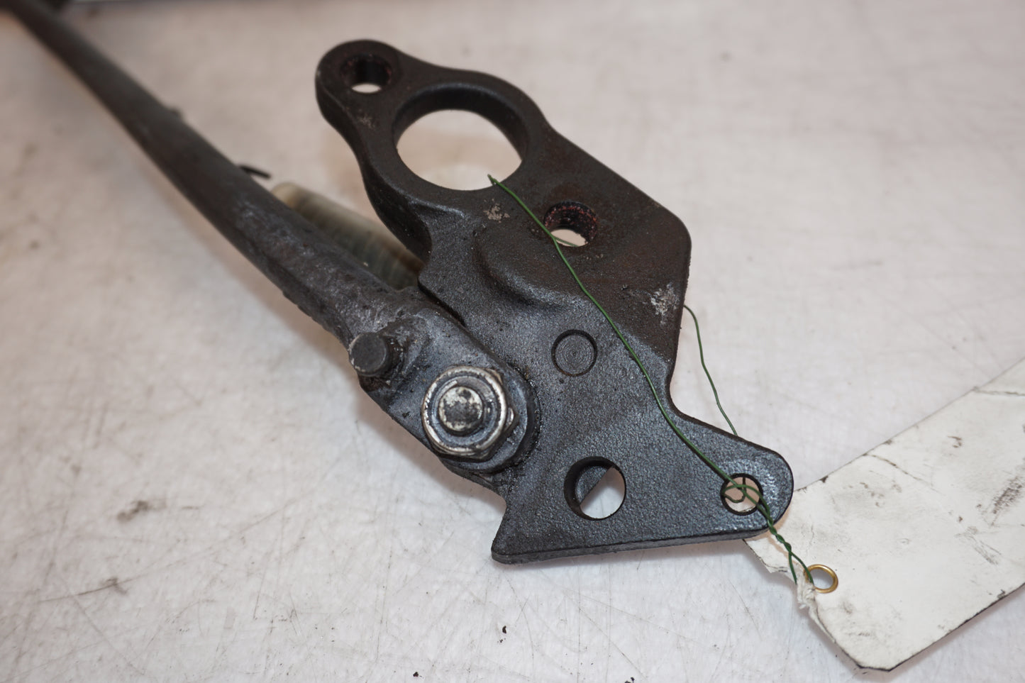 Extrabild2 på Sidostöd från en Kawasaki ZZ-R 1400 -2010 motorcykel.