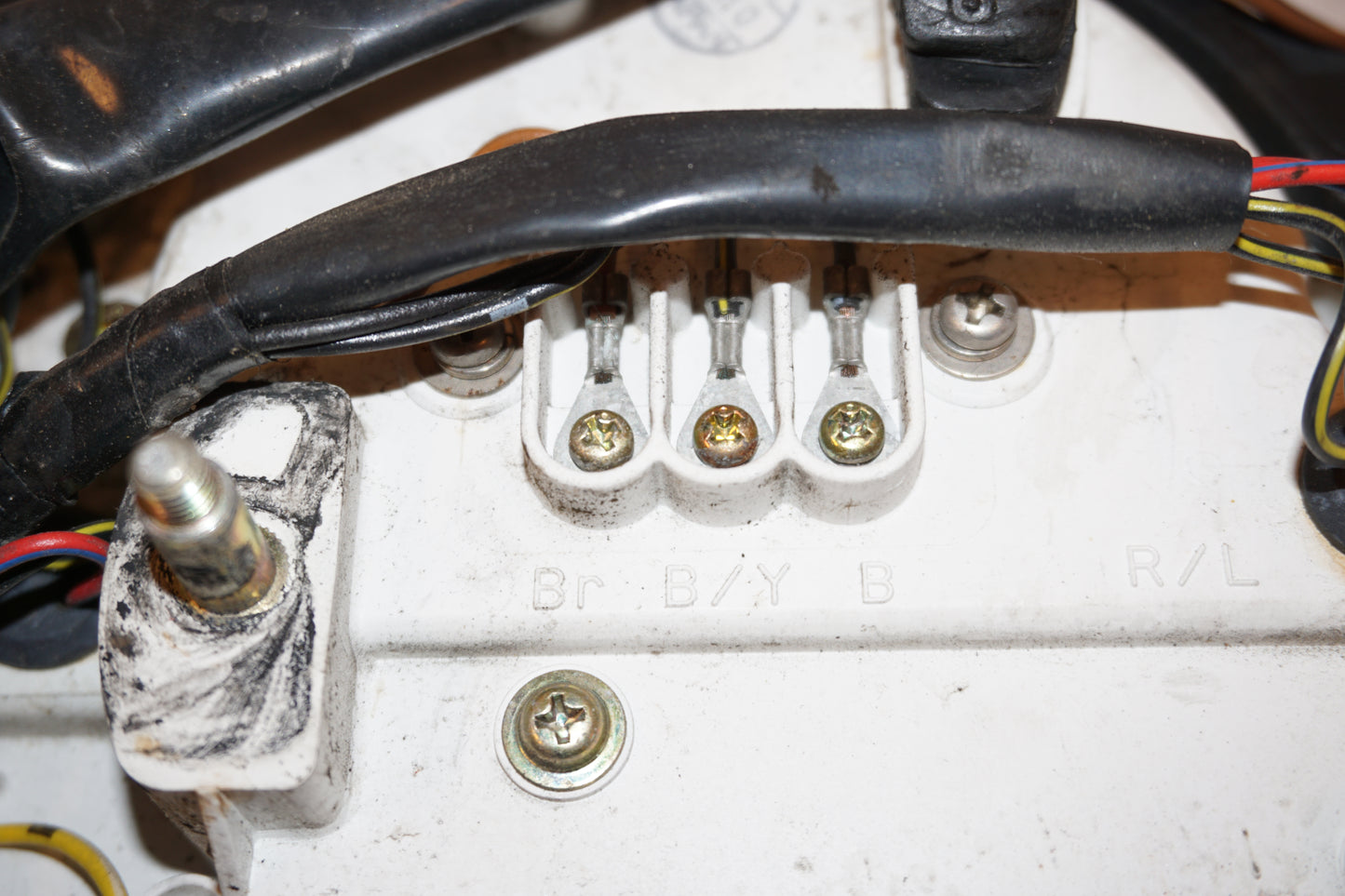 Extrabild3 på Instrumentpanel från en Kawasaki ZZR 1100 -1991 motorcykel.