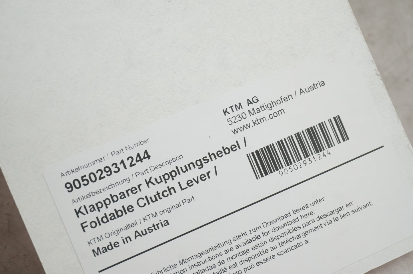 Agarradera de conexión