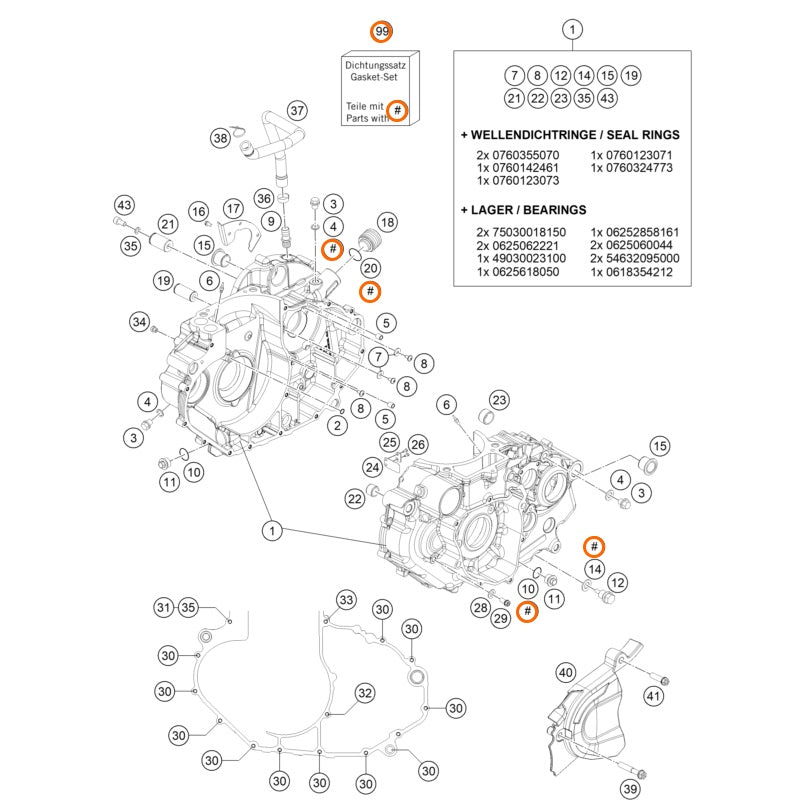 KTM Pakkaussarja 690 Enduro / SMC / Duke / Supermoto