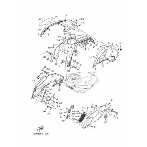 Yamaha Tankkansi MT-07