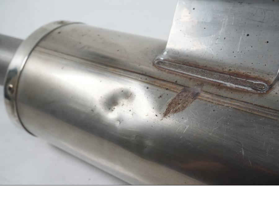 Extrabild2 på Ljuddämpare från en Kawasaki Z 750 -2006 motorcykel.