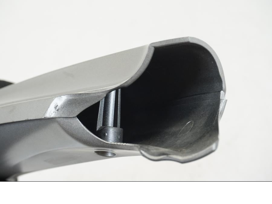 Snett uppifrån på Styrkåpa från en BMW K 1200 LT -2004 motorcykel.