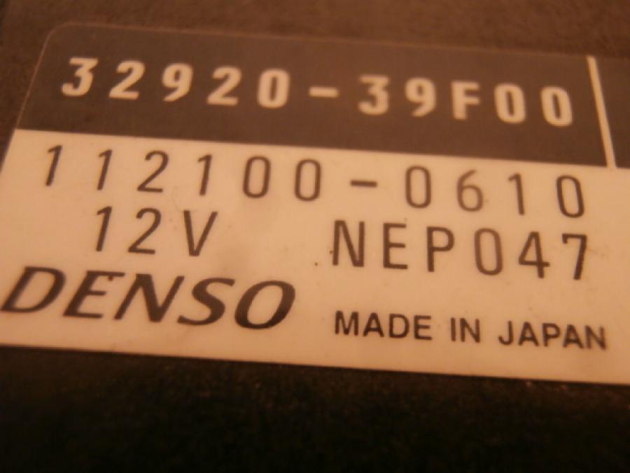 Höger sida på CDI / ECU från en Suzuki GSX-R 600 -2001 motorcykel.