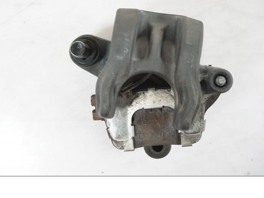 Snett uppifrån på Bromsok från en Honda CBR 1000 RR -2010 motorcykel.