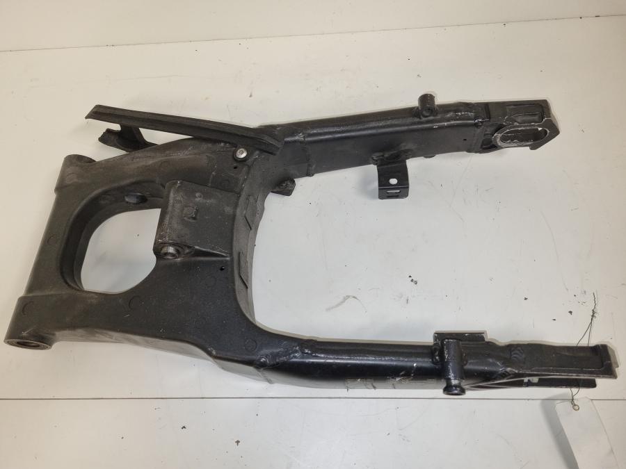 Snett uppifrån på Sving från en Kawasaki ZZ-R 1400 -2007 motorcykel.