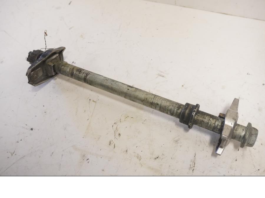 Framsidan på Axel från en Kawasaki ER-6N -2010 motorcykel.