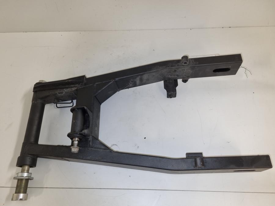 Snett uppifrån på Sving från en Kawasaki Z 750 -2008 motorcykel.