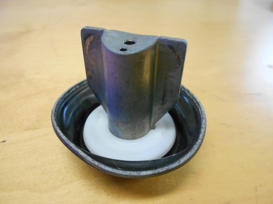 Baksidan på Förgasare från en Kawasaki ZR-X 1200 S -1999 motorcykel.