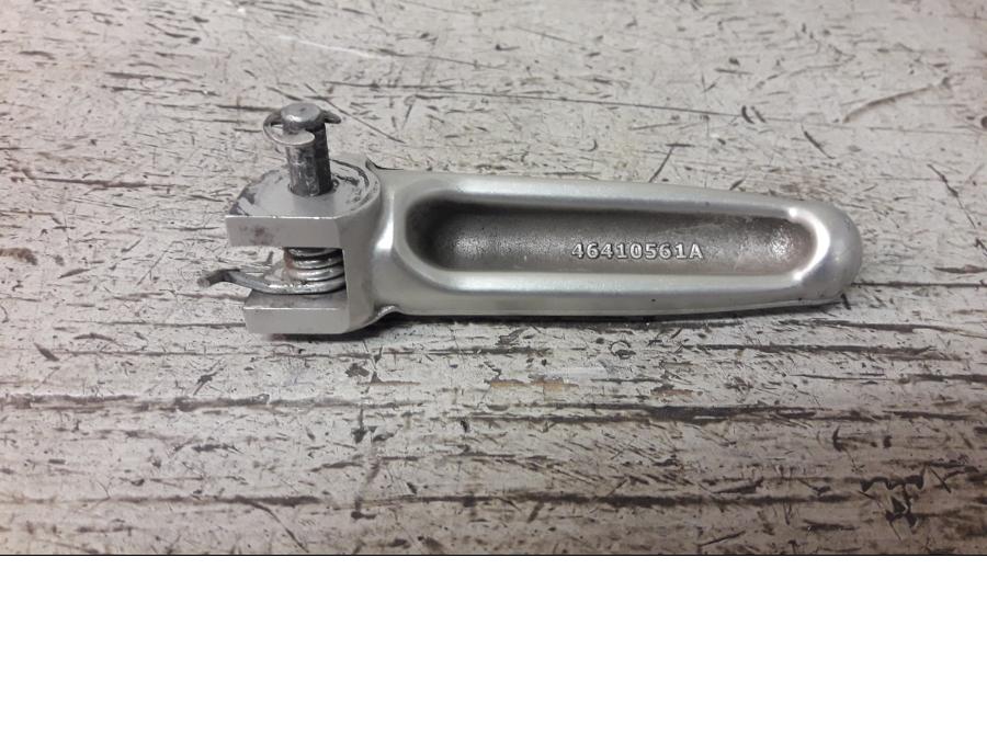 Baksidan på Fotpinne från en Ducati 848 -2010 motorcykel.