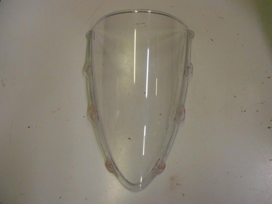 Framsidan på Vindruta från en Ducati 1199 Panigale -2012 motorcykel.