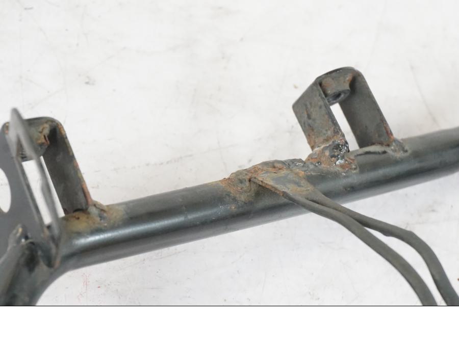 Snett uppifrån på Fäste från en Honda CBR 1000 F -1989 motorcykel.