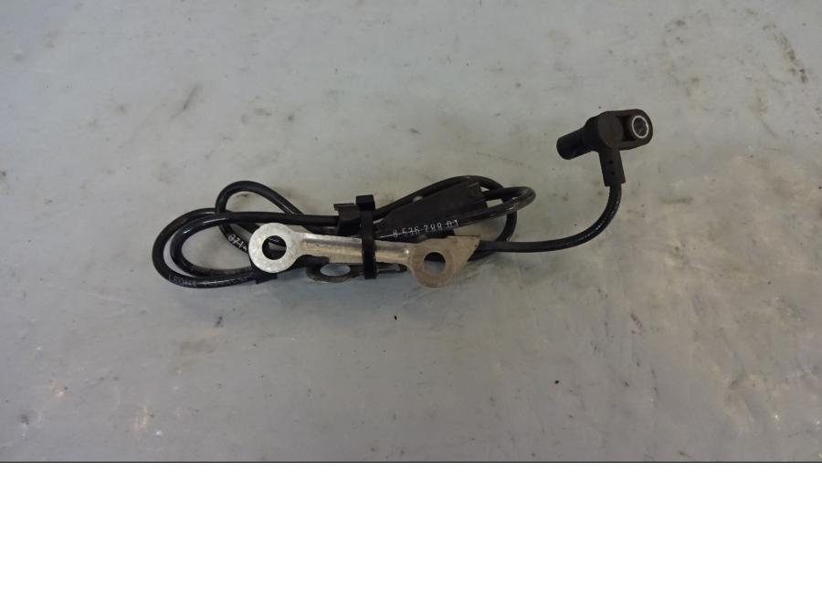 Framsidan på ABS givare från en BMW R 1200 GSA -2014 motorcykel.