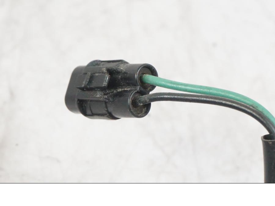 Snett nerifrån på Sidostödsbrytare från en Kawasaki ZX-6R -2006 motorcykel.