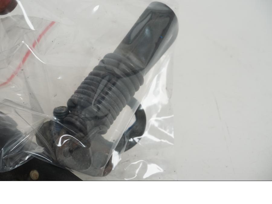 Snett uppifrån på Sidostöd från en Yamaha XJ 900 S -1997 motorcykel.