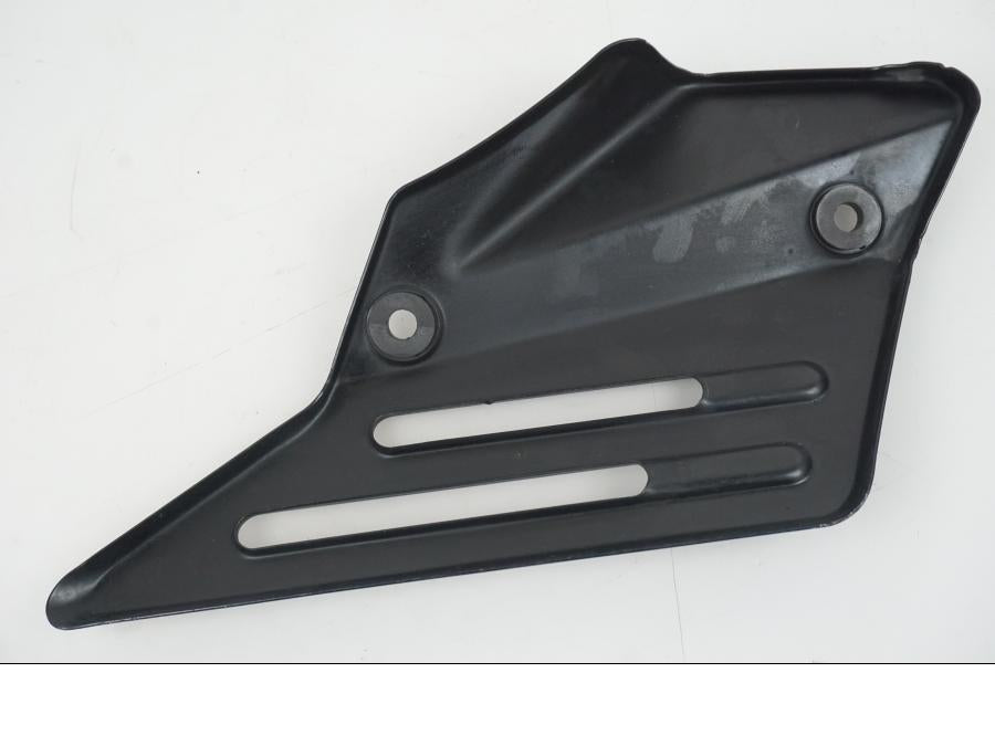 Snett uppifrÄn pÄ VÀrmeskydd frÄn en Suzuki GSX-R 1000 -2007 motorcykel.