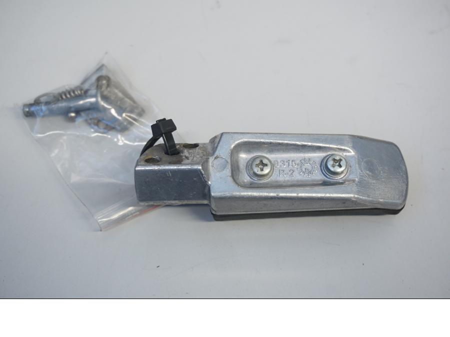 Baksidan på Fotpinne från en Kawasaki Versys 1000 -2015 motorcykel.