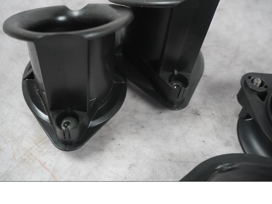 Snett uppifrån på Luftrör från en Kawasaki ZX-10R -2008 motorcykel.