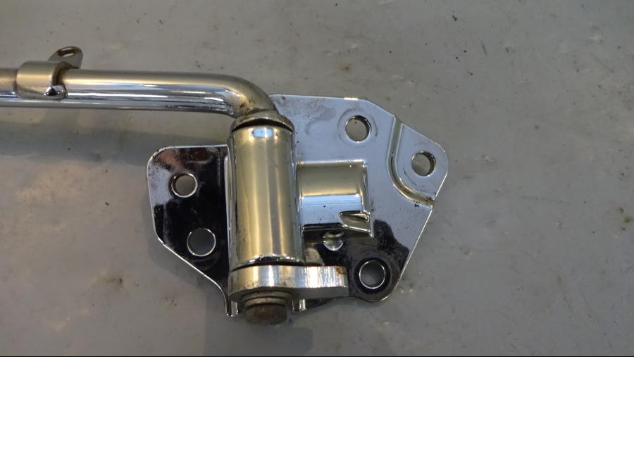 Höger sida på Sidostöd från en H-D Street Glide FLHX -2010 motorcykel.