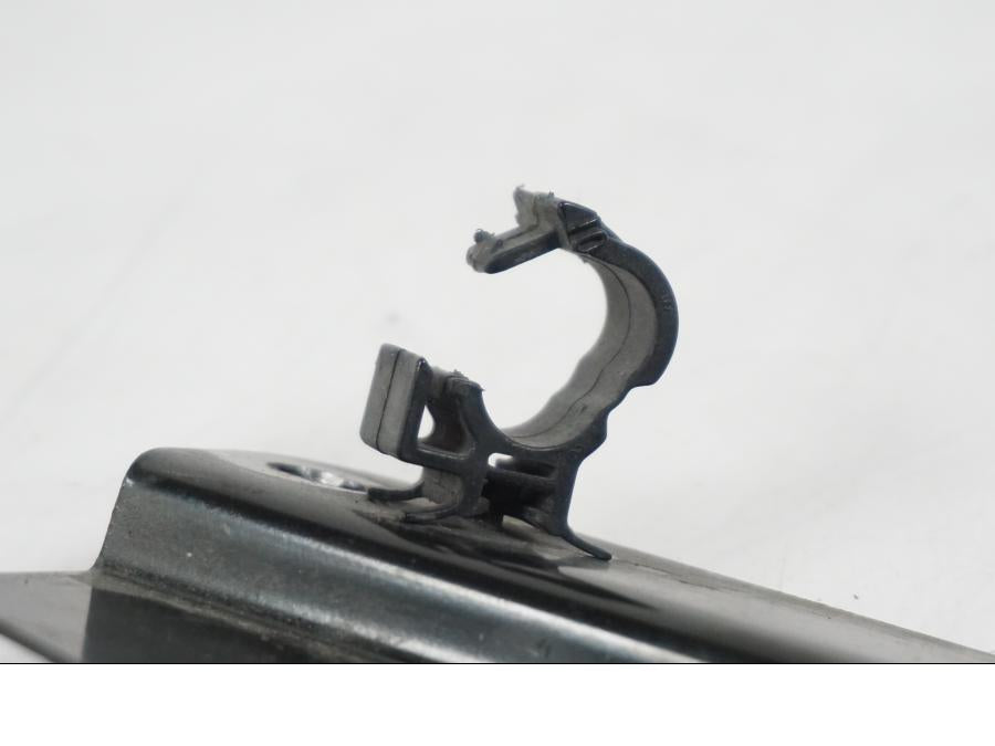 Snett uppifrån på Plast från en H-D Softail Standard FXST -2001 motorcykel.