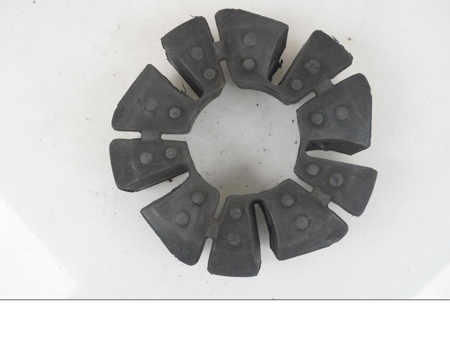 Baksidan på Ryckutjämnare från en Triumph Tiger -2007 motorcykel.