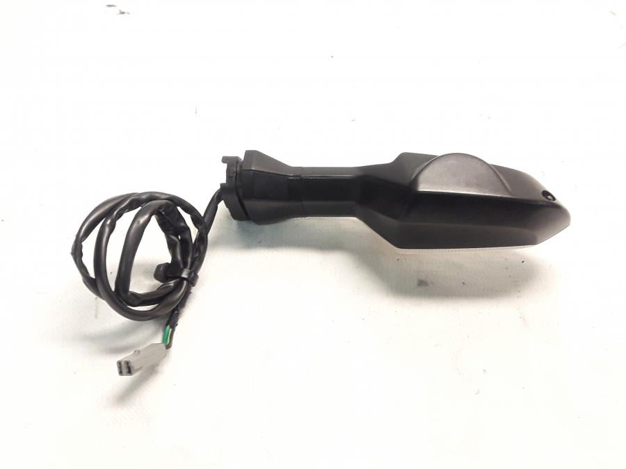 Baksidan på Blinkers från en Kawasaki Z 800 -2015 motorcykel.