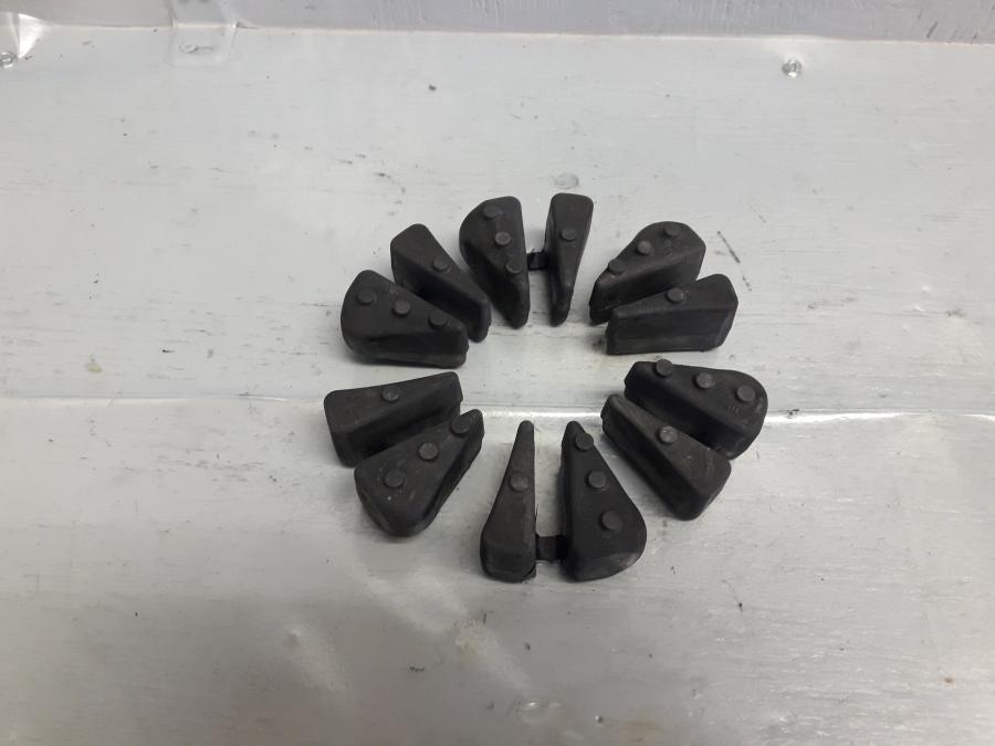 Framsidan på Ryckutjämnare från en Yamaha FZ-6 -2004 motorcykel.