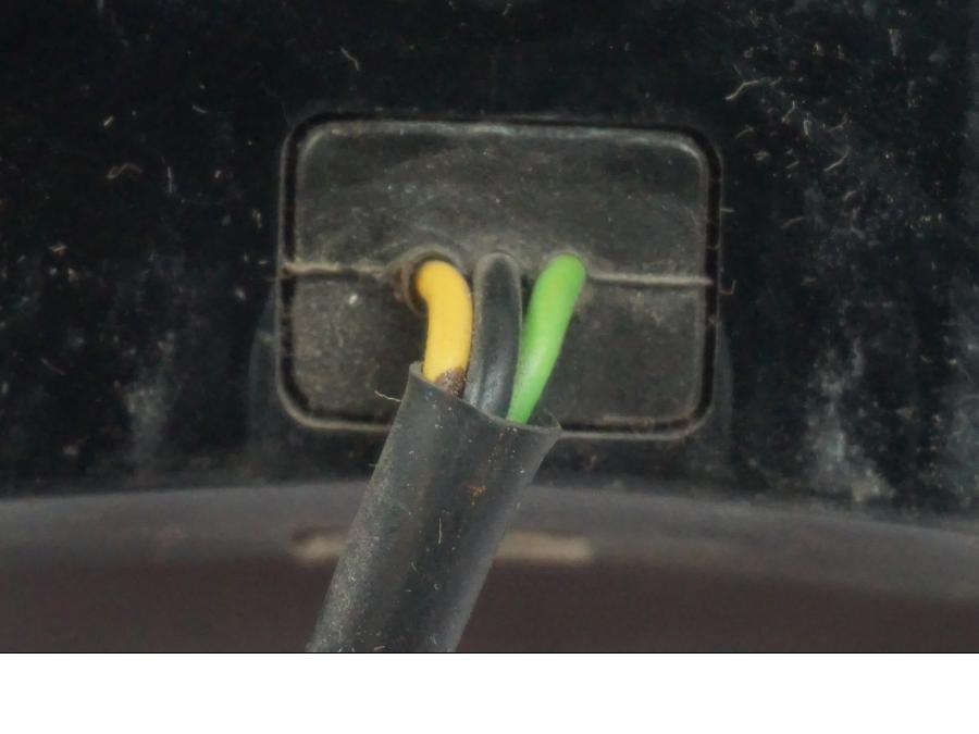 Extrabild1 pÄ Baklampa frÄn en Triumph Tiger -2009 motorcykel.