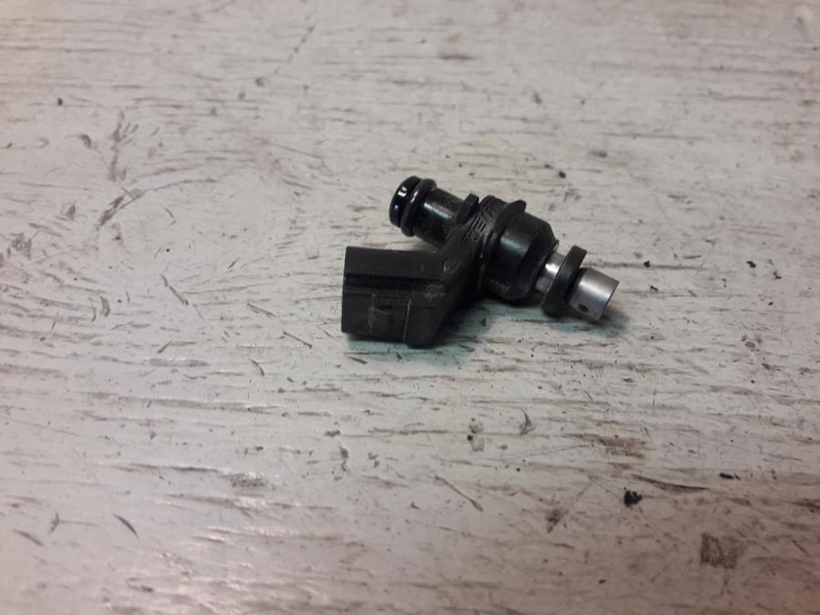 Framsidan på Spridare från en KTM 1290 Super Duke -2016 motorcykel.