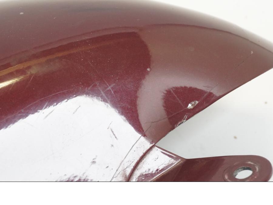 Vänster sida på Sidopanel från en Triumph Rocket III -2007 motorcykel.